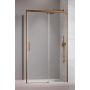 Drzwi prysznicowe 140 cm rozsuwane miedź szczotkowany/szkło przezroczyste 3870449301R Radaway Idea 6 Brushed Copper KDJ zdj.1