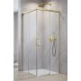 Drzwi prysznicowe 100 cm rozsuwane złoty szczotkowany/szkło przezroczyste 3870629901L Radaway Idea Brushed Gold KDD zdj.1