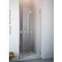 Drzwi prysznicowe 90 cm składane 345020101NR Radaway Carena DWB zdj.1
