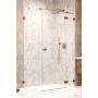 Drzwi prysznicowe 120 cm uchylne 100971209301R Radaway Essenza Pro Brushed Copper KDJ zdj.1