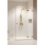 Drzwi prysznicowe 90 cm uchylne 100970909901R Radaway Essenza Pro Gold KDJ zdj.1