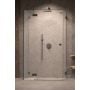 Drzwi prysznicowe 100 cm uchylne 100973109201L Radaway Essenza Pro Brushed Gunmetal KDJ+S zdj.1