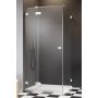 Drzwi prysznicowe 90 cm uchylne do ścianki bocznej 100970900401L Radaway Essenza Pro KDJ zdj.1