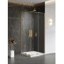 Kabina prysznicowa 90x80 cm prostokątna złoty szczotkowany/szkło przezroczyste EXK7596 New Trendy Smart Gold Brushed zdj.1