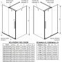 Zestaw Radaway 101130900101 + Radaway 101104800101 + Radaway 101045220901L zdj.4