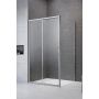 Drzwi prysznicowe 120 cm rozsuwane chrom połysk/szkło przezroczyste 10151200101L Radaway Premium Pro KDJ zdj.1