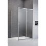 Drzwi prysznicowe 120 cm rozsuwane chrom połysk/szkło przezroczyste 10151200101R Radaway Premium Pro KDJ zdj.1
