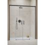 Drzwi prysznicowe 180 cm rozsuwane gunmetal szczotkowany/szkło przezroczyste 3871289201 Radaway Idea Brushed GunMetal DWD zdj.1