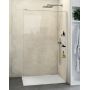Ścianka prysznicowa walk-in 90 cm srebrny połysk/szkło przezroczyste SL0213069322 Huppe Select+ zdj.1