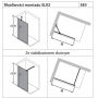 Ścianka prysznicowa walk-in 90 cm srebrny połysk/szkło przezroczyste SL0213069322 Huppe Select+ zdj.2