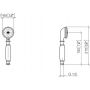 Dornbracht Madison 2800297000 słuchawka prysznicowa chrom zdj.2