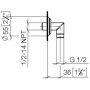 Dornbracht Madison 2845041000 kolanko chrom zdj.2