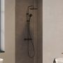 Duravit Shower Systems TH4282008046 zestaw prysznicowy ścienny czarny zdj.7