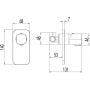 FDesign Meandro FD1MDR7PA11 bateria prysznicowa podtynkowa zdj.2