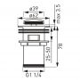 FDesign Kleome FD730777 korek do umywalki zdj.2