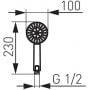 FDesign Anima FD810022 słuchawka prysznicowa zdj.2