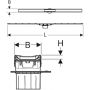 Odpływ liniowy 110 cm 154442391 Geberit CleanLine zdj.2