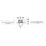 Odpływ liniowy 90 cm stal 154446KS2 Geberit CleanLine zdj.2