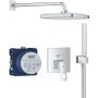 Zestaw prysznicowy podtynkowy starlight chrome 25239000 Grohe Eurocube zdj.1