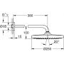 Deszczownica z ramieniem 26663000 Grohe Tempesta zdj.2