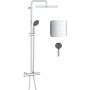 Zestaw prysznicowy ścienny termostatyczny z deszczownicą starlight chrome 26696000 Grohe Vitalio Start Shower System zdj.1