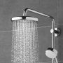 Deszczownica 21x21 cm okrągła starlight chrome 26410000 Grohe Tempesta zdj.4