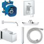 Zestaw Grohe 19896000, 26370000, 27488000, 27699000, 27705000, 28364000, 35501000 zdj.1
