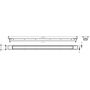 Element zewnętrzny odpływu 120 cm stal 56218800 Hansgrohe RainDrain Match Plus zdj.2