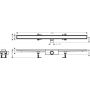 Odpływ liniowy 120 cm stal 56185000 Hansgrohe RainDrain Compact zdj.2