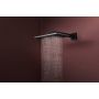 Deszczownica 34.3x21.4 cm prostokątna czarna 24530670 Hansgrohe Raindance Alive Q zdj.4