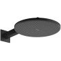 Deszczownica z ramieniem 30x30 cm okrągła czarna 24541670 Hansgrohe Raindance Alive S zdj.1