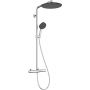 Zestaw prysznicowy ścienny termostatyczny z deszczownicą chrom 24592000 Hansgrohe Raindance Alive S Puro zdj.1