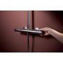 Zestaw prysznicowy ścienny termostatyczny z deszczownicą chrom 24592000 Hansgrohe Raindance Alive S Puro zdj.6