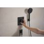 Zestaw prysznicowy ścienny czarny 24611670 Hansgrohe Raindance Alive Select S zdj.10