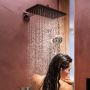 Zestaw prysznicowy podtynkowy termostatyczny z deszczownicą chrom 24620000 Hansgrohe Raindance Alive Q zdj.5