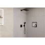 Zestaw prysznicowy podtynkowy termostatyczny z deszczownicą czarny 24620670 Hansgrohe Raindance Alive Q zdj.3