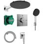 Zestaw prysznicowy podtynkowy termostatyczny z deszczownicą chrom 24630000 Hansgrohe Raindance Alive S zdj.1