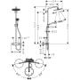 Zestaw prysznicowy 26890670 Hansgrohe Croma zdj.2