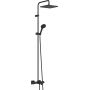 Zestaw prysznicowy ścienny termostatyczny z deszczownicą czarny 26900670 Hansgrohe Vernis Shape zdj.1
