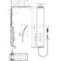Panel prysznicowy 27003400 Hansgrohe Raindance zdj.2