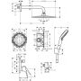 Hansgrohe Crometta 27958000 zestaw prysznicowy podtynkowy chrom zdj.2