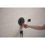 Przyłącze kątowe czarny 28882670 Hansgrohe FixFit Fine S zdj.3