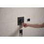 Bateria prysznicowa podtynkowa z termostatem czarna 33710670 Hansgrohe Ecostat Comfort E zdj.4