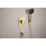 Bateria prysznicowa podtynkowa z termostatem złota 33712990 Hansgrohe Ecostat Comfort Q zdj.3