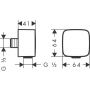 Axor ShowerSolutions 36731820 przyłącze kątowe zdj.2