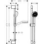 Zestaw prysznicowy ścienny chrom 28044000 Hansgrohe Activera Select S zdj.2