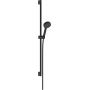 Zestaw prysznicowy ścienny czarny 28046670 Hansgrohe Activera Select S zdj.1