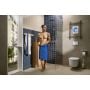 Zestaw wannowo-prysznicowy ścienny termostatyczny z deszczownicą chrom 28078000 Hansgrohe Activera S zdj.6