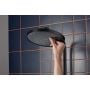 Zestaw wannowo-prysznicowy ścienny termostatyczny z deszczownicą czarny 28871670 Hansgrohe Activera S zdj.5