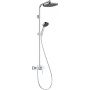Zestaw wannowo-prysznicowy ścienny z deszczownicą chrom 28875000 Hansgrohe Activera S zdj.1